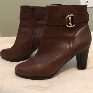 Ralph Lauren: Brown Bootie